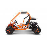 Detská bugina benzínová LUCKY SEVEN LIFT 125 cm3 - oranžová